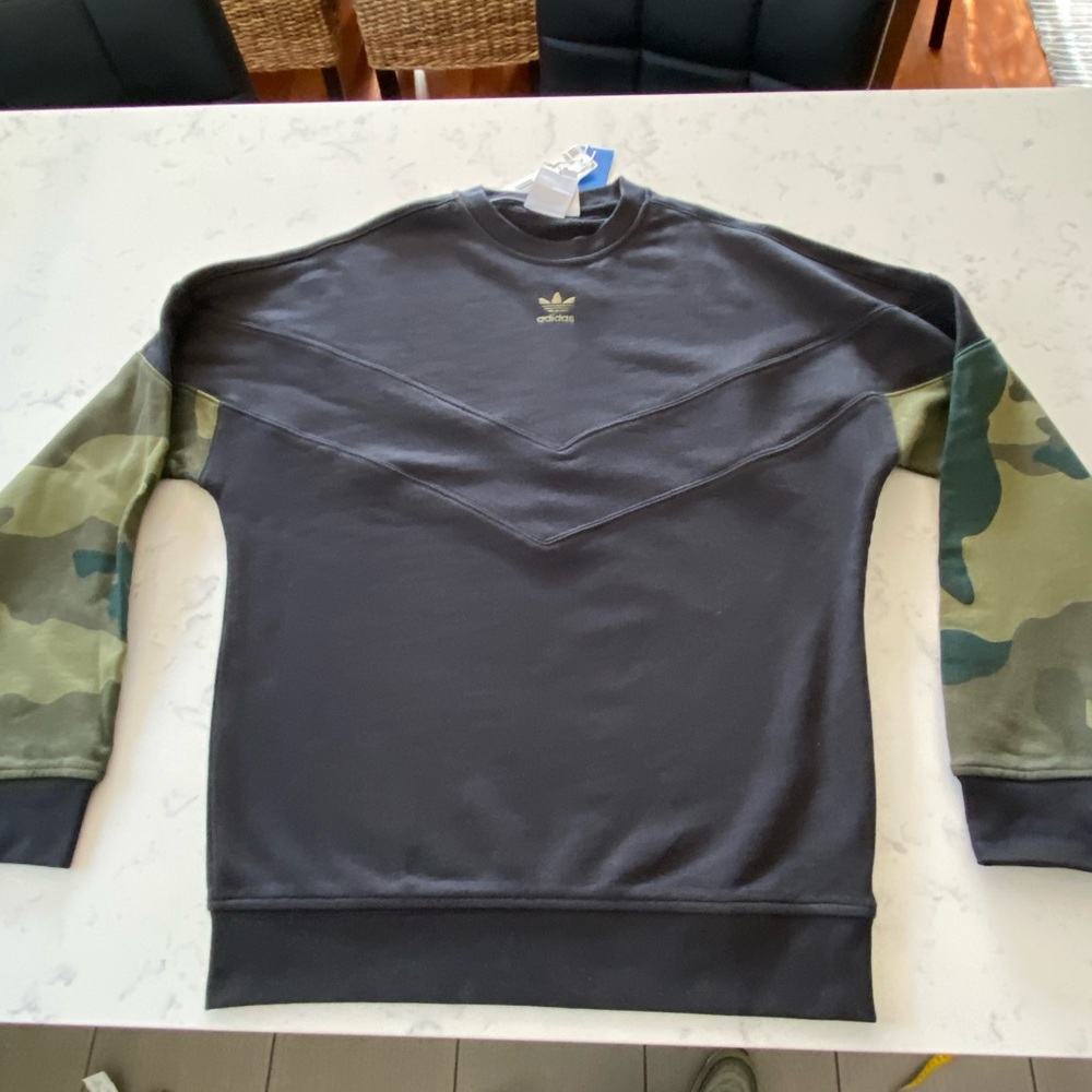 Adidas Camo Sweatshirt